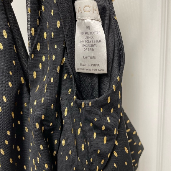 Beautiful jumpsuit black with golden dots - Picture 3 of 4